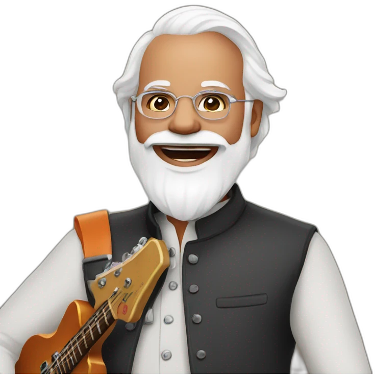 Rocking modi emoji
