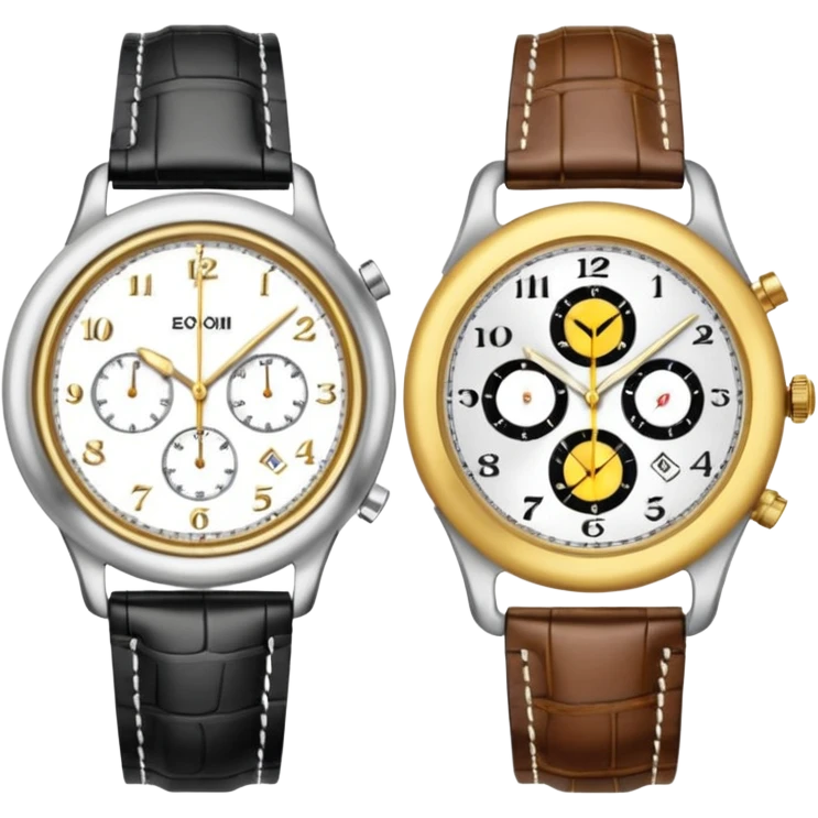 2 watches emoji