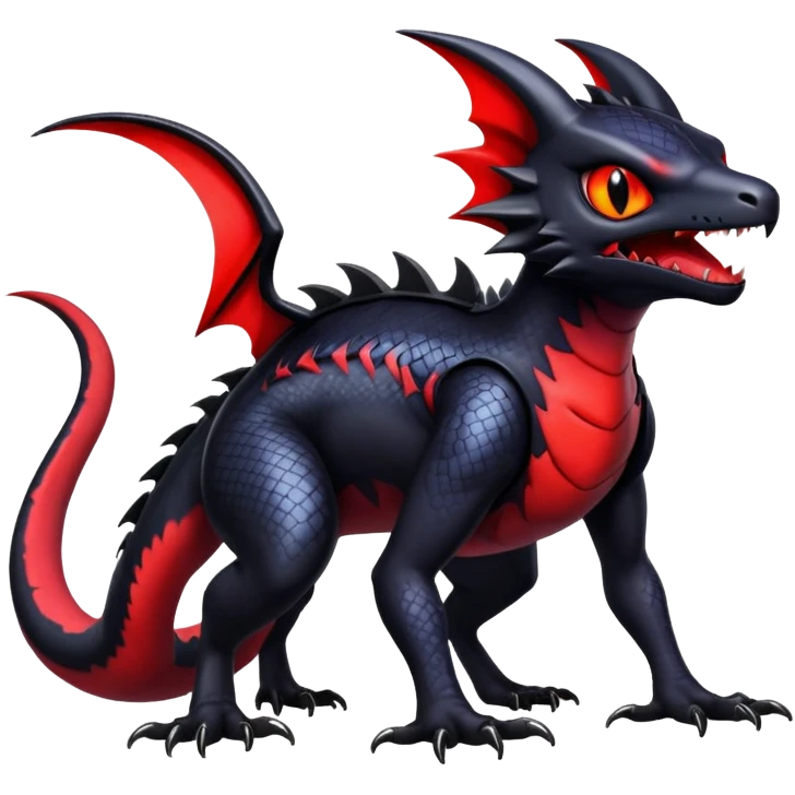 Shiny Epic Badass Gothic Noibat-Salandit-Litten-Hybrid emoji