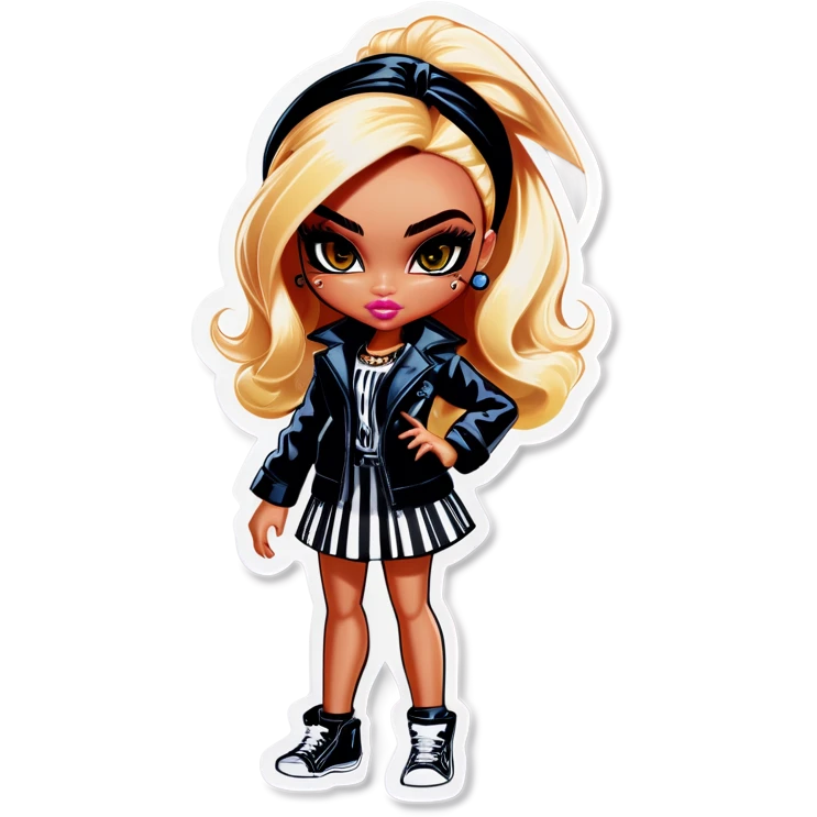 Bratz doll gangster bubbles emoji