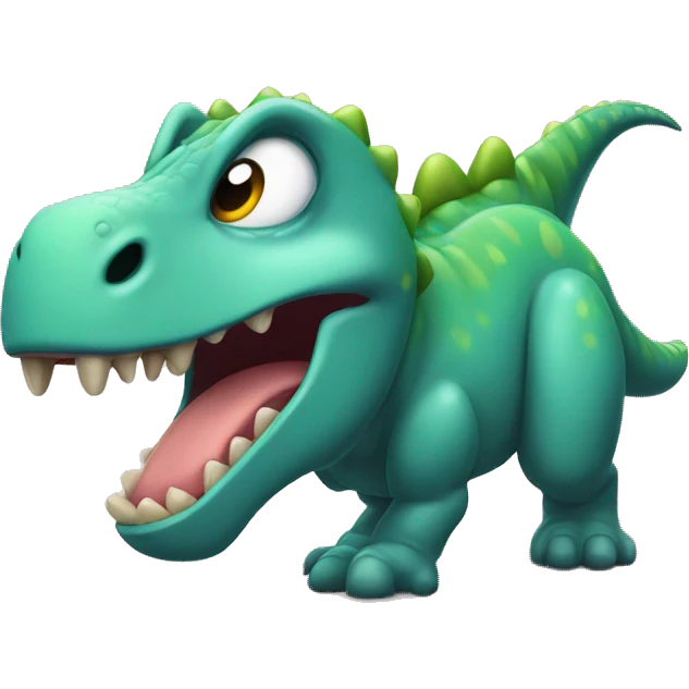 Dinosaur waking up  emoji