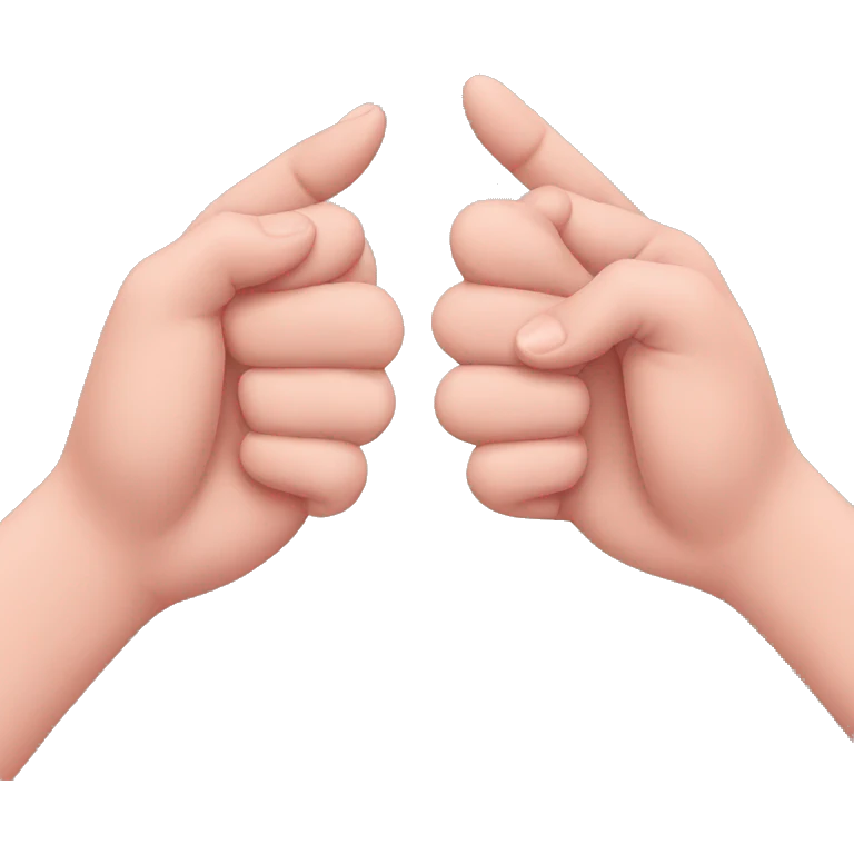 pinky promise emoji