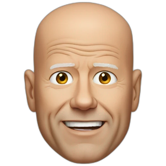 Bruce willis emoji