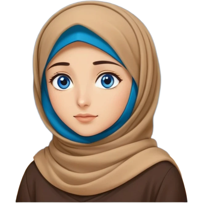 Turkish beautiful finish Konya girl blue eyes with starry night hijab and Watching the sky on the ground  emoji