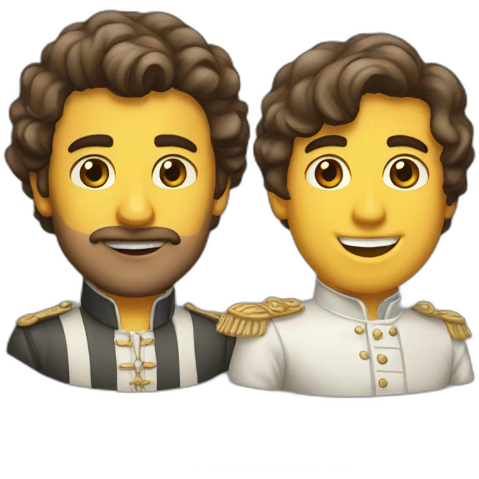 Cristoforo Colombo and america emoji