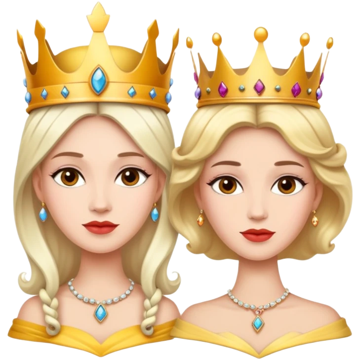two queen emoji