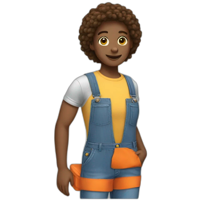 Overalls emoji