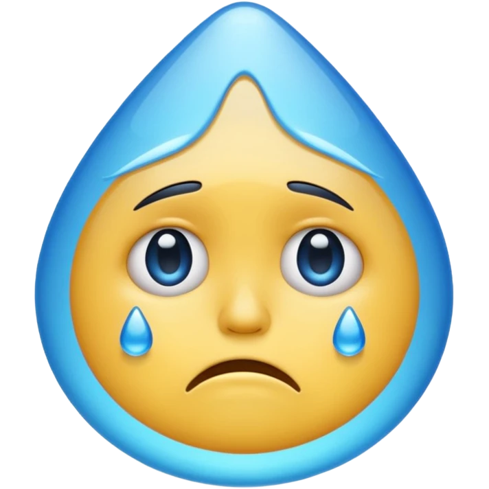 Low quality crying emoji emoji