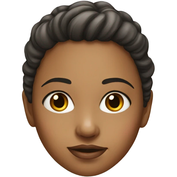 realistic portrait of a girl emoji