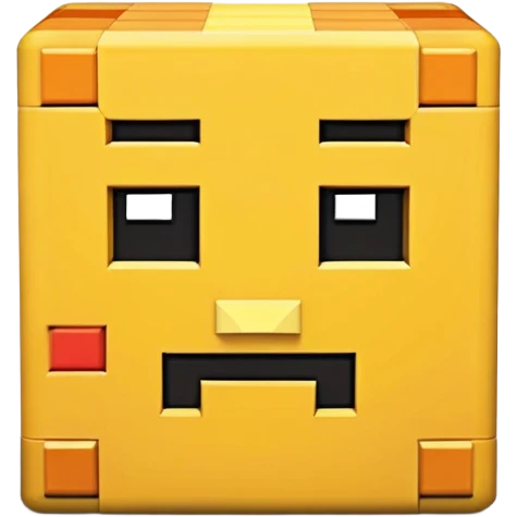 Crie um emoji escrito HxT em 3d minecraft emoji