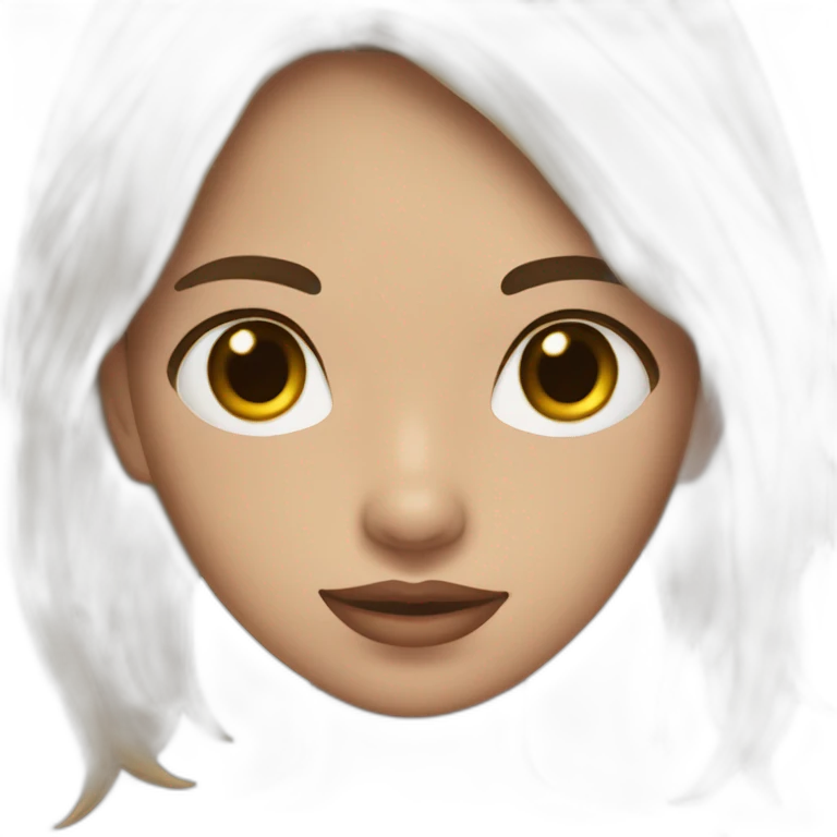 Fille qui se lave le visage emoji