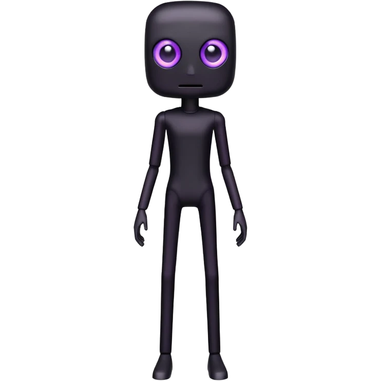 Minecraft Enderman emoji