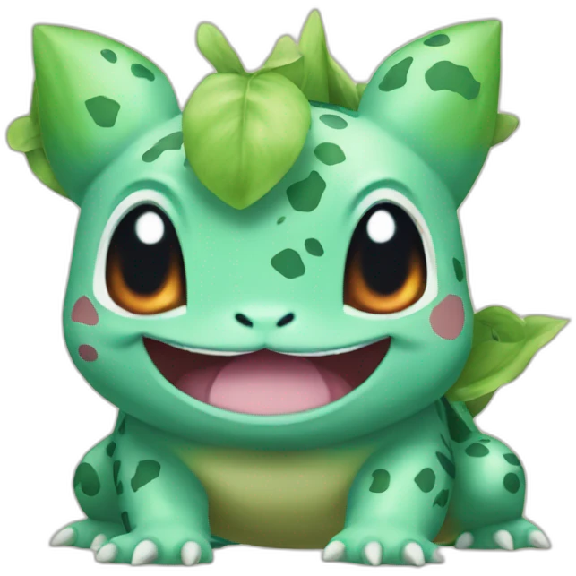 Bulbasaur cute emoji