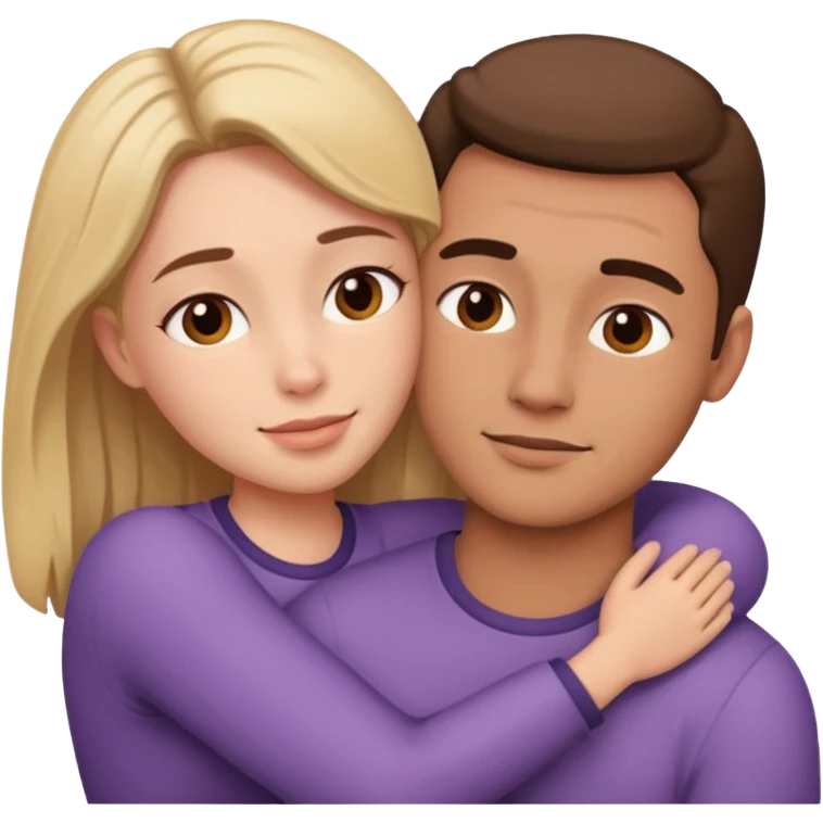 Naked man and woman laying together emoji