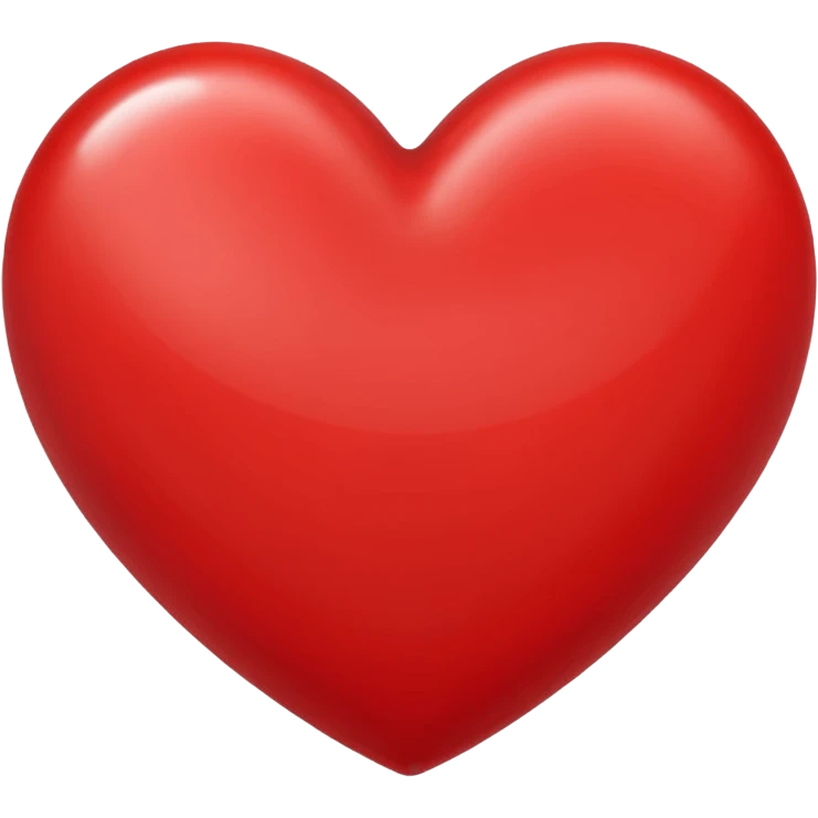 red heart emoji