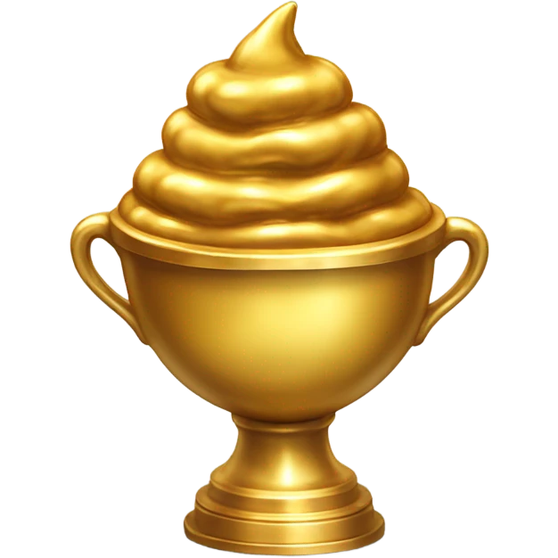Poop award emoji