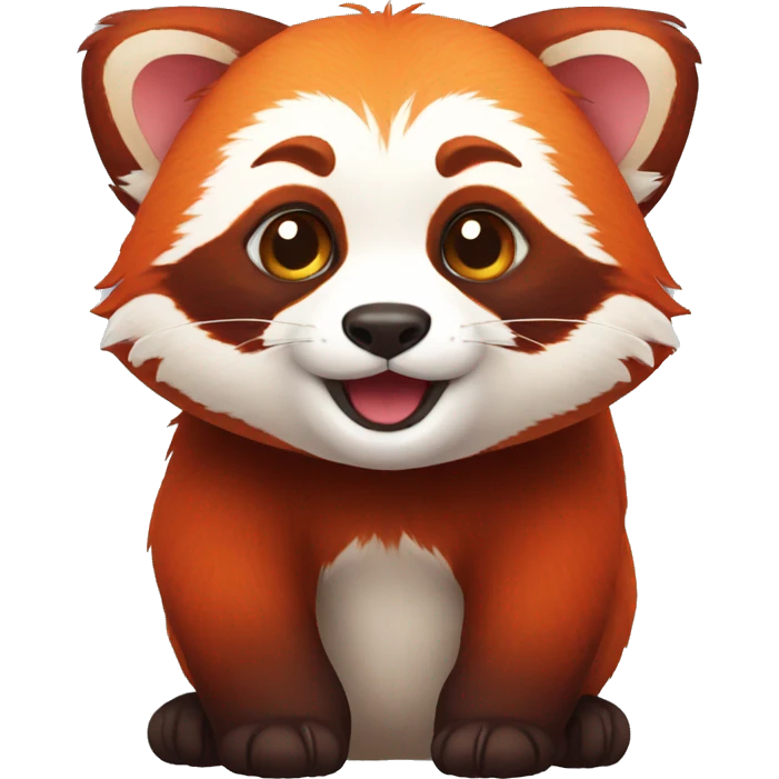 Red panda emoji