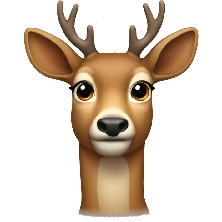deer with headlights  emoji