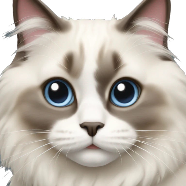 Ragdoll cat emoji