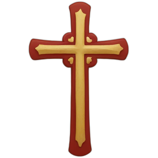 Occitan cross emoji