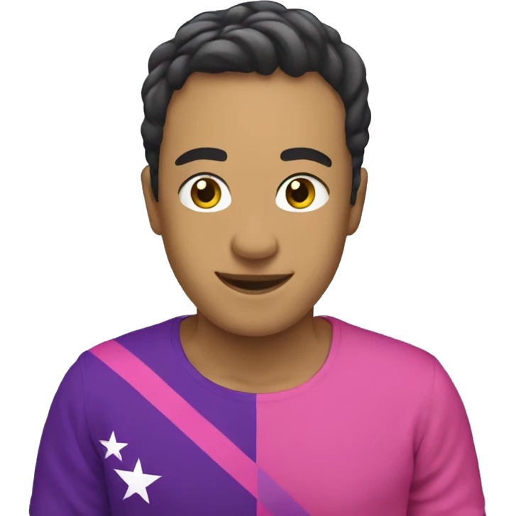 emoji da bandeira bissexual emoji