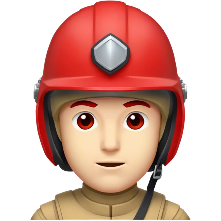 spartakus red helmet emoji