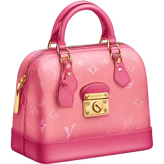 Pink Louis Vuitton Bag emoji