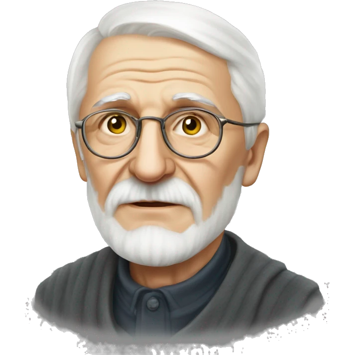 Dmytro Pavlychko, Ukrainian writer of the twentieth century, an elderly man emoji
