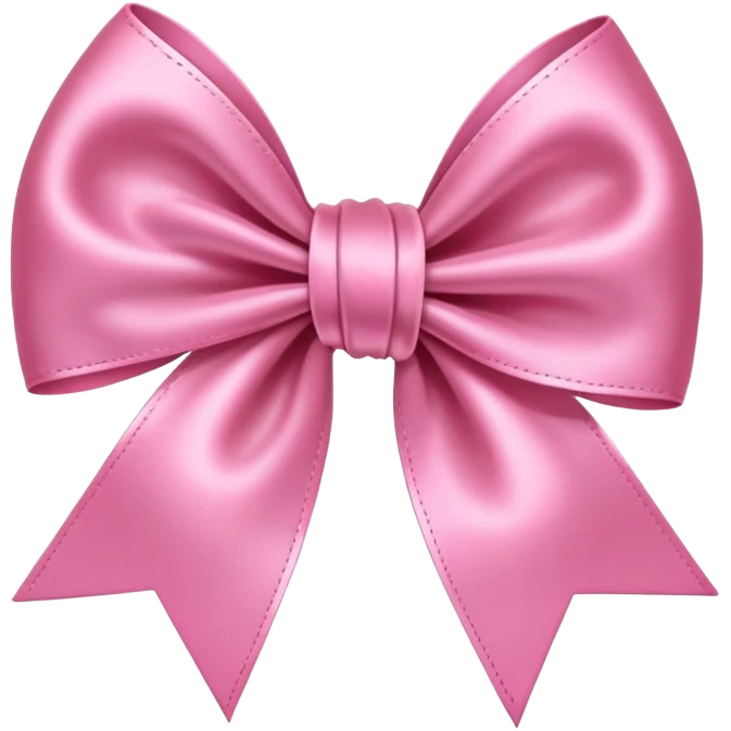 pink bow emoji