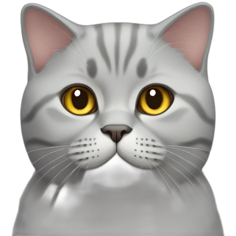 british shorthair cat emoji