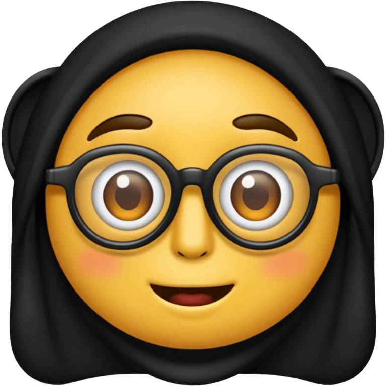 Ladrão com dinheiro,um óculos todo preto emoji