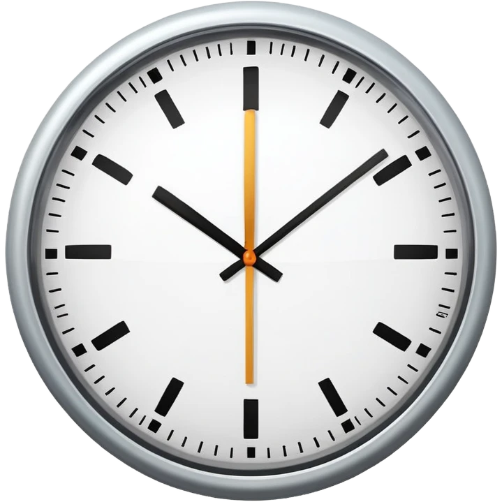 Time emoji