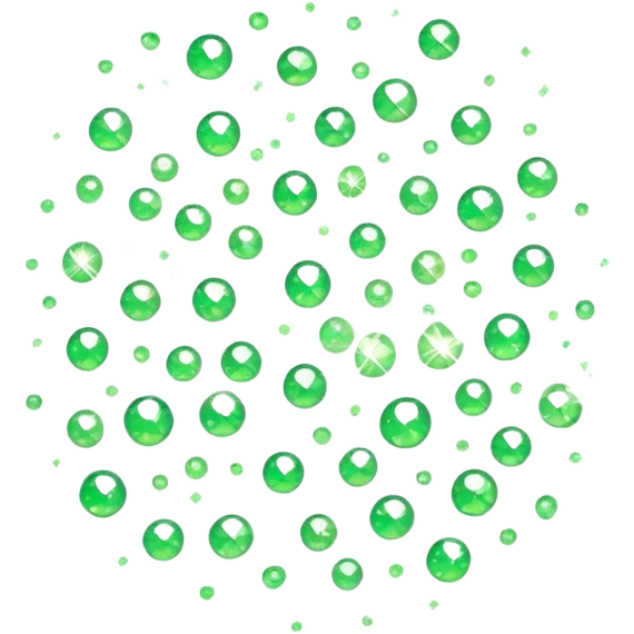 light green sparkles  emoji
