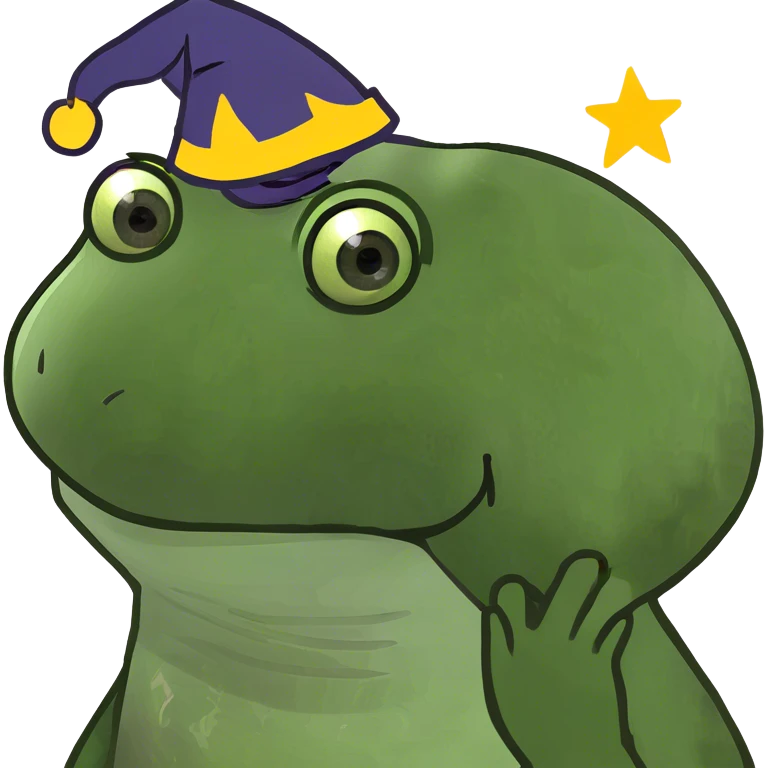 bufo with stars as eyes emoji