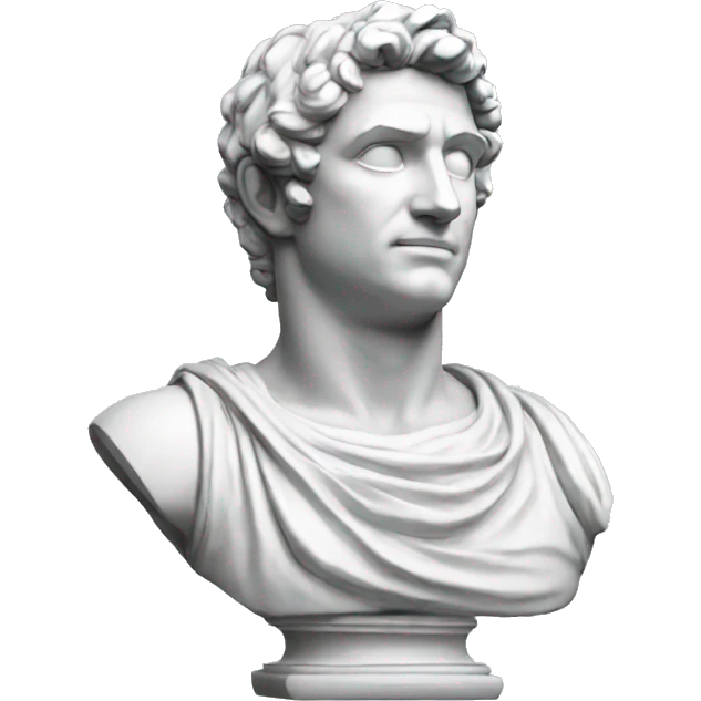 Apollo statue bust  emoji