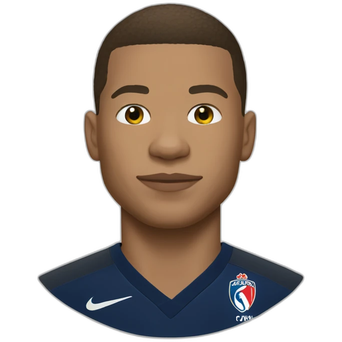 Kyllian Mbappé emoji
