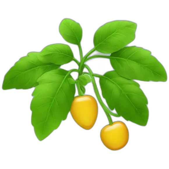 vitamins in the plant emoji