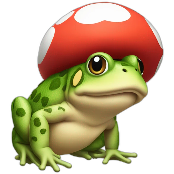 Toad tiny Mario Nintendo emoji