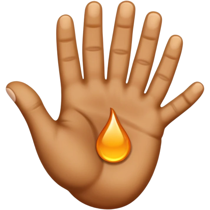 Hand emoji
