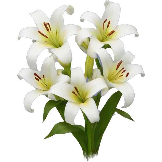 Puget of lilies  emoji