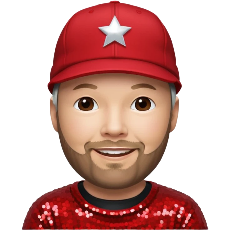 Fred Durst with red sequin outfit emoji