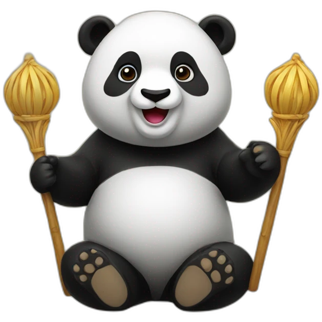 panda worship emoji