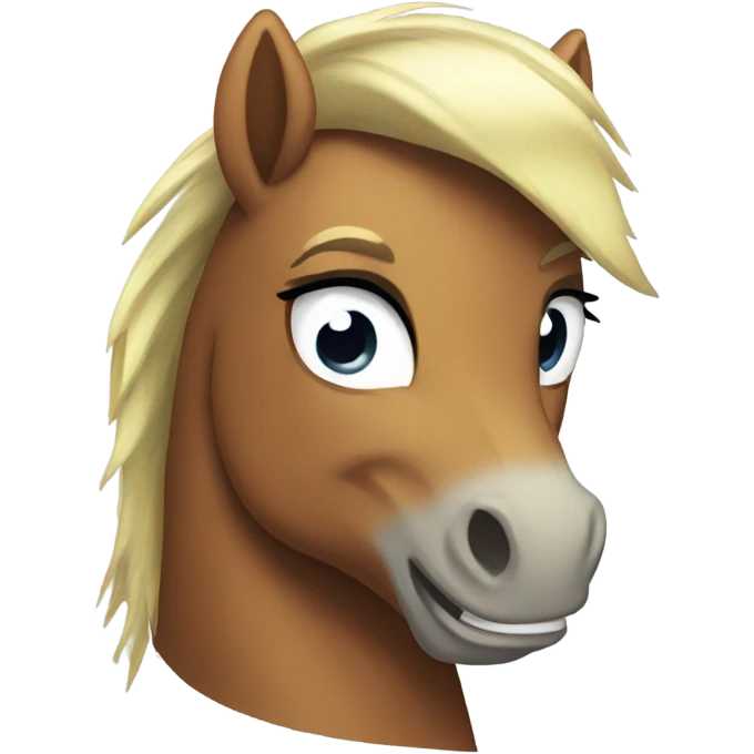 angry pony emoji