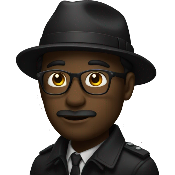 Un noir dans le noir emoji