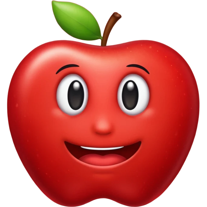 playful and bold letters FSM apple style emoji emoji