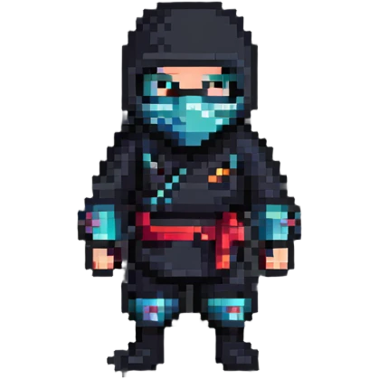masked ninja emoji