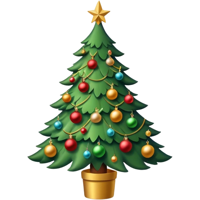 christmas tree emoji