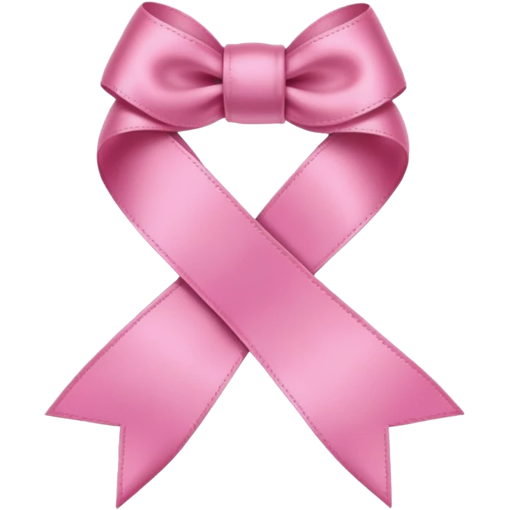Laço rosa  emoji