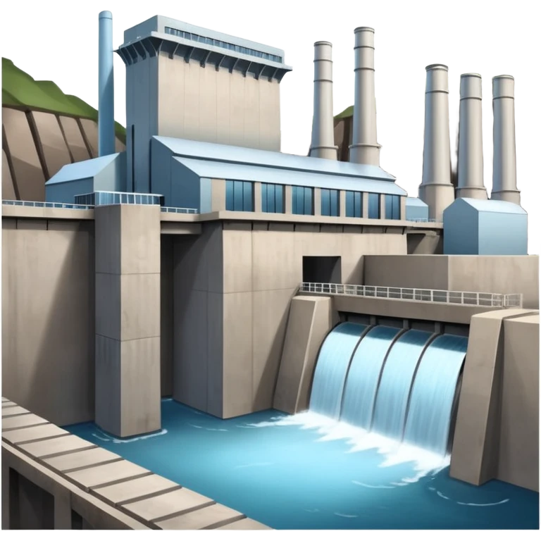 hydroelectric power station emoji