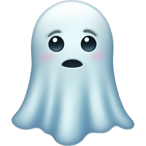 cute ghost emoji